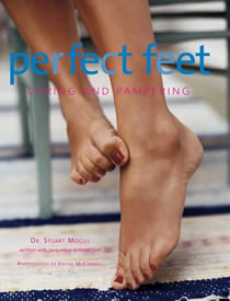 perfect feet caring and pampering - book cover